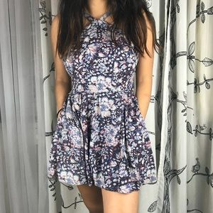 Floral urban outfitters romper